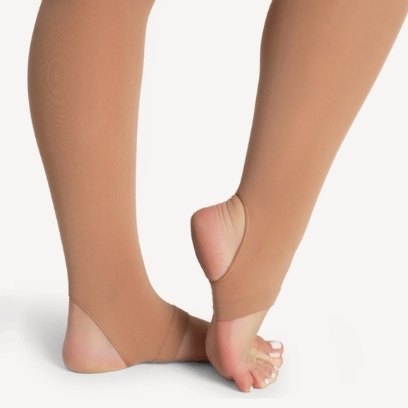 Natalie Dance Wear 2 Halter Leotards Small Purple Blue + Capezio Tights New NWT - Picture 6 of 10